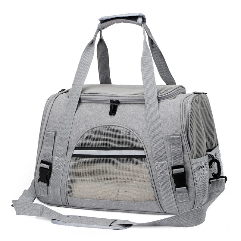 Compact and Stylish Portable Pet Carrier Backpack for Easy Transport