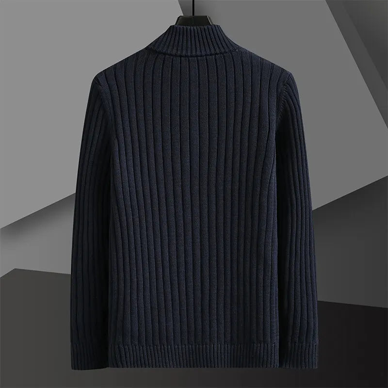 Teo Cotton Knit Pullover for a Casual and Elegant Style