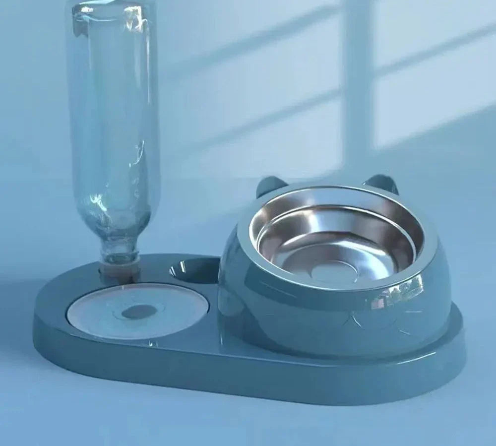 Luxe Bird and Water Bowl for Stylish and Practical Pet Care