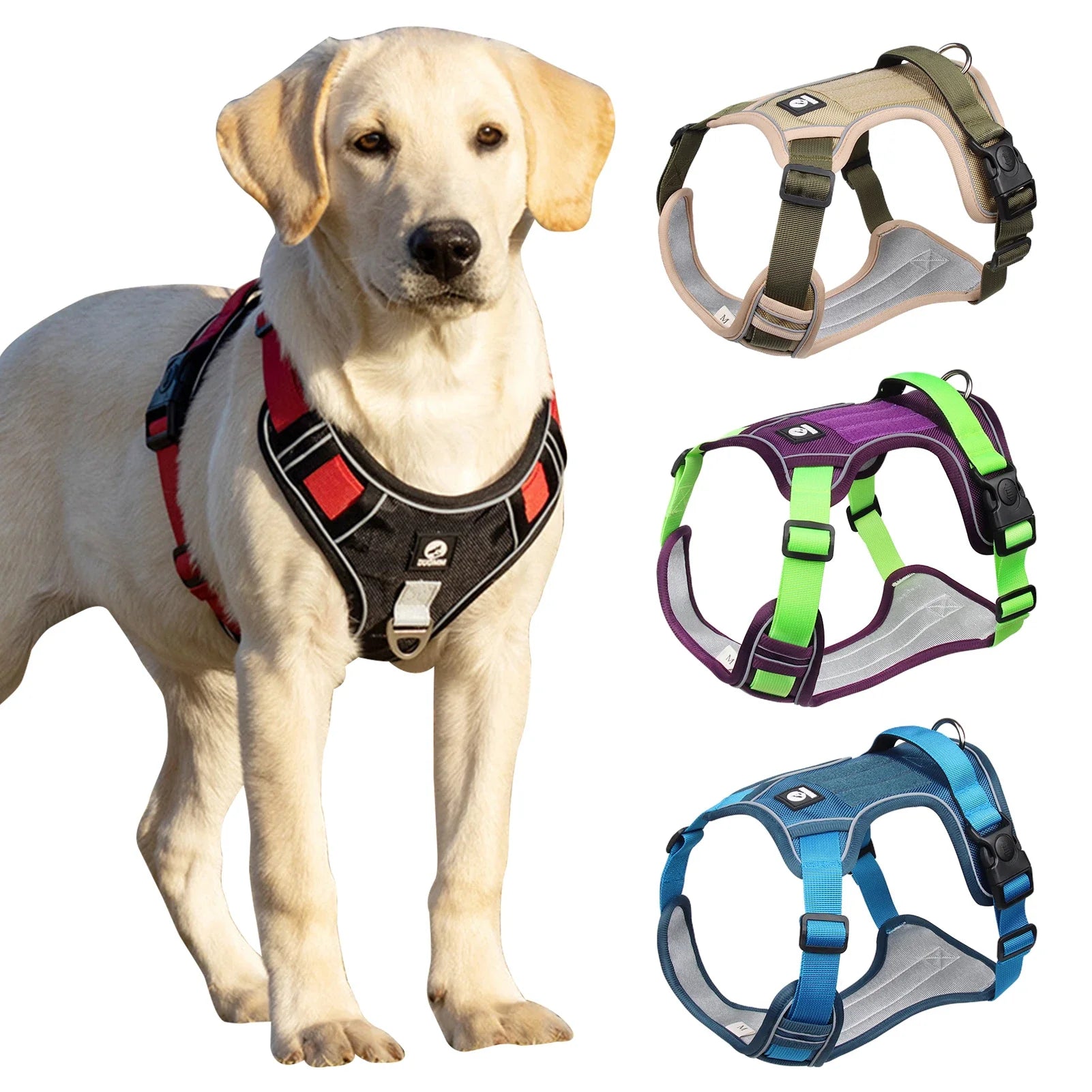 Tactical Harness for Medium and Large Dogs - Comfort and Safety During Adventures