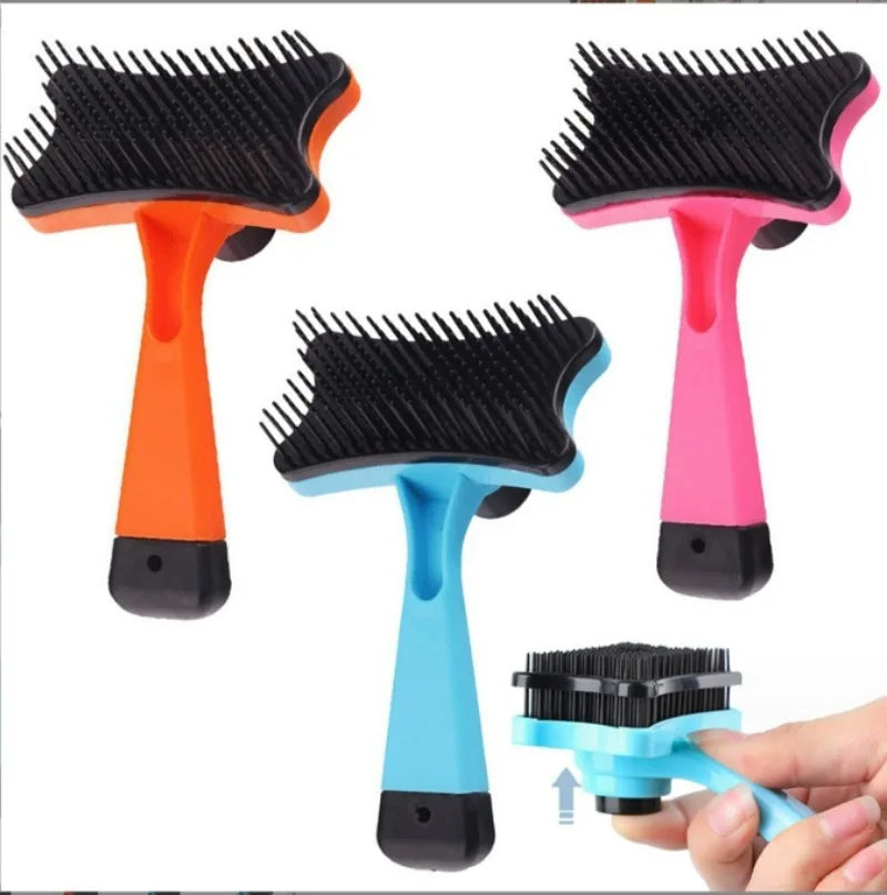 Professional Dog and Cat Grooming Brush for Soft and Shiny Coat