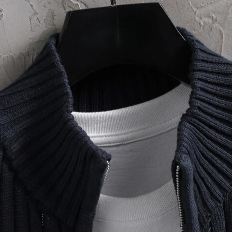 Teo Cotton Knit Pullover for a Casual and Elegant Style