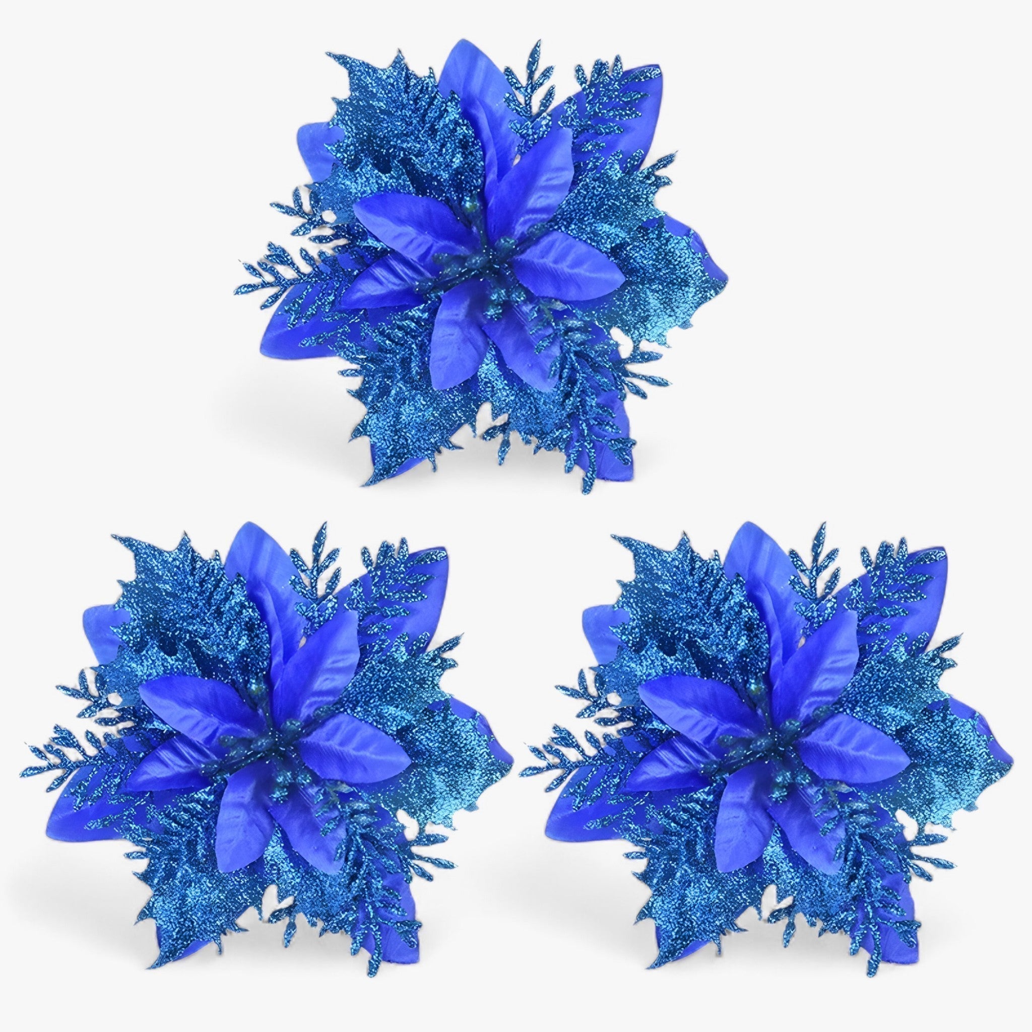 Emilie | Sparkling Christmas Flowers – Add a beautiful and decorative touch to your Christmas decoration