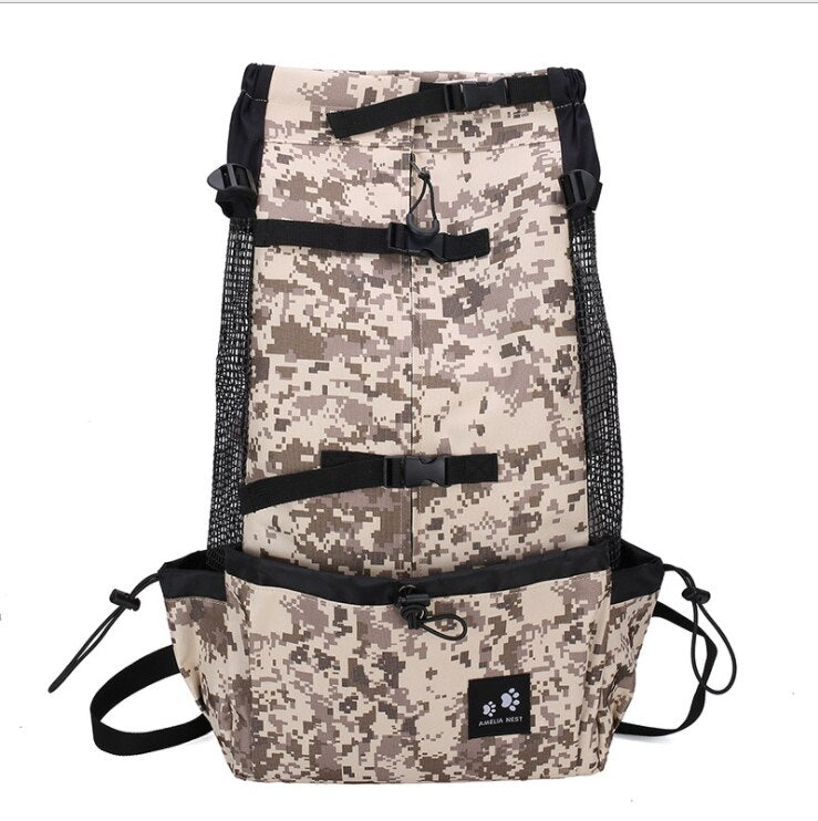 Eco-Friendly Pet Travel Bag with Handy Side Pocket for Comfort and Convenience