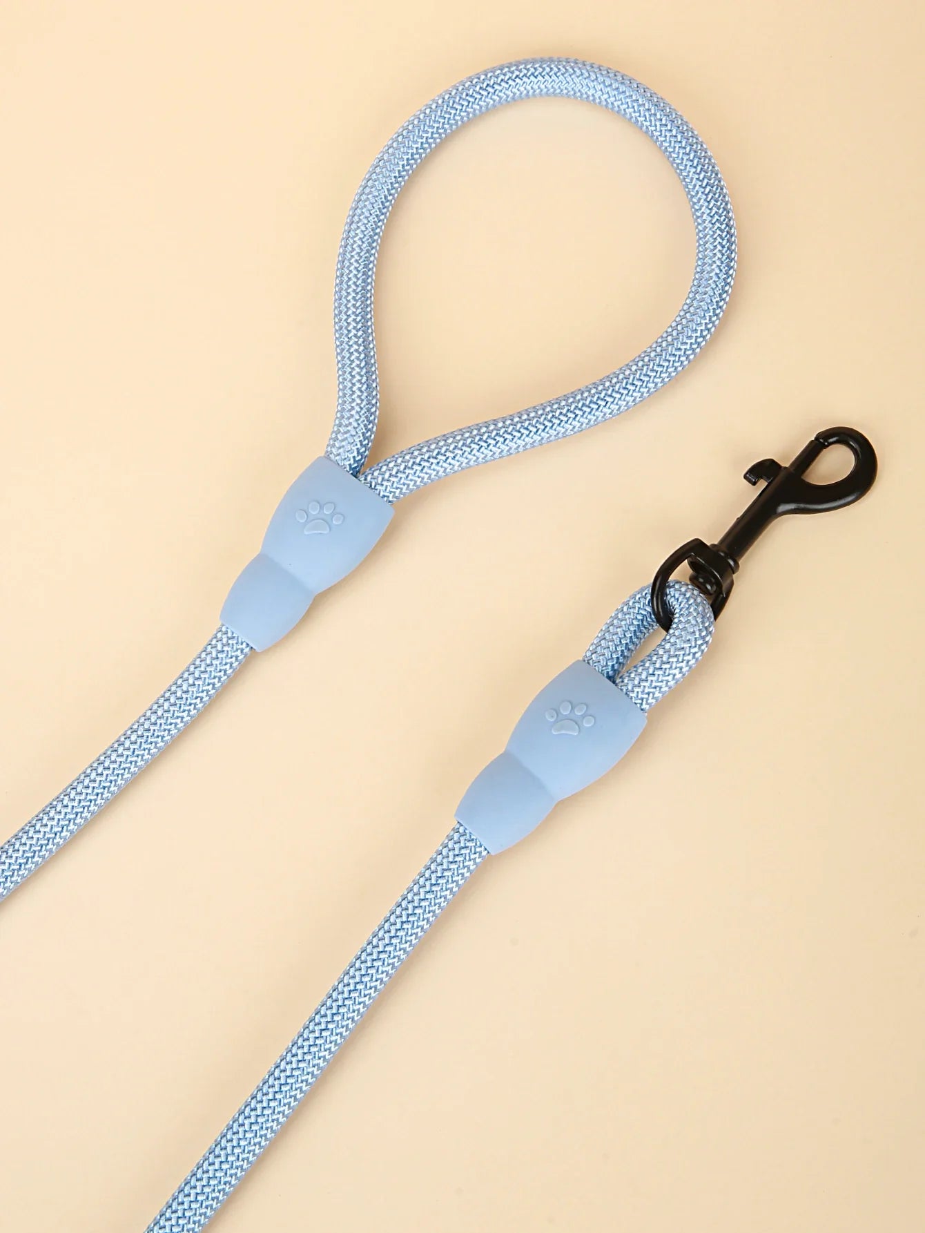 Luxe Light Blue Safety Dog Leash for Better Control and Comfort