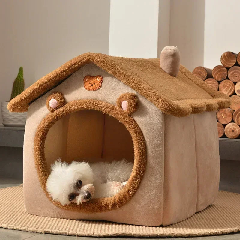 Comfortable Foldable Dog Bed for Small Pets