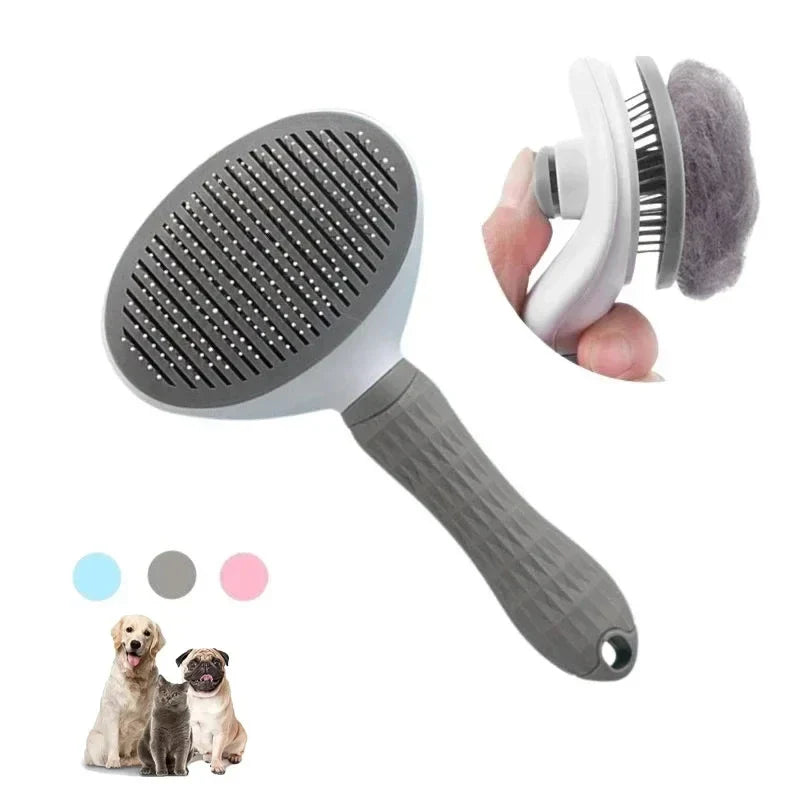 Professional Stainless Steel Pet Hairbrush and Comb for Thoroughly Groomed Coat