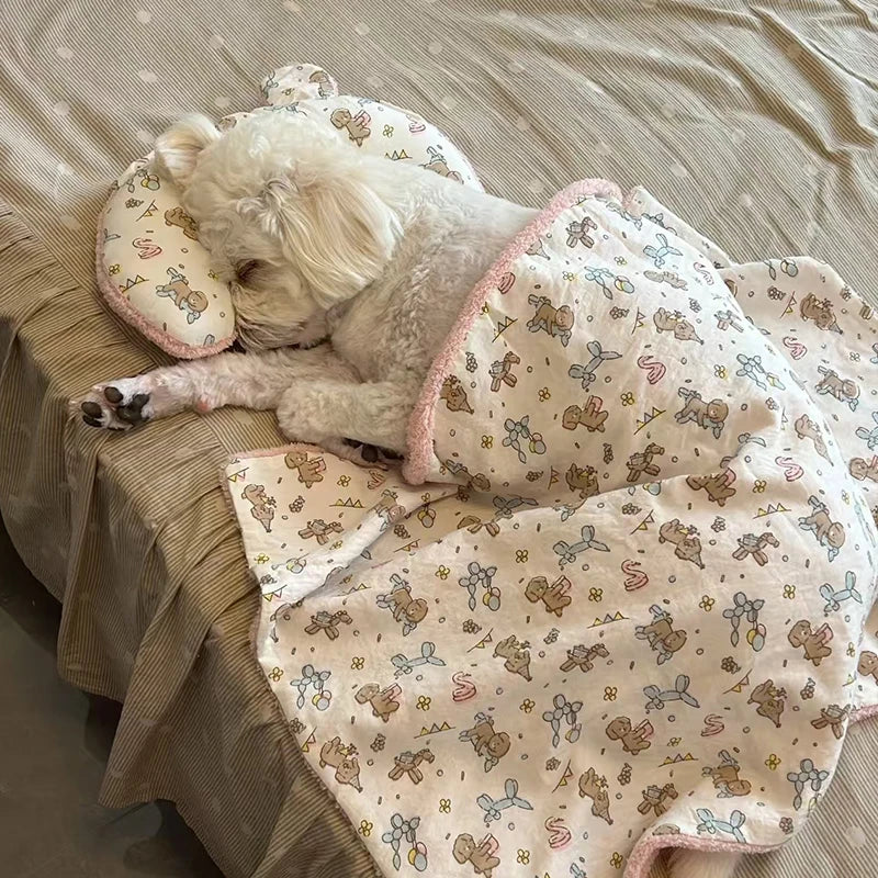 WarmPaw Luxe Pet Bed for Ultimate Seasonal Comfort