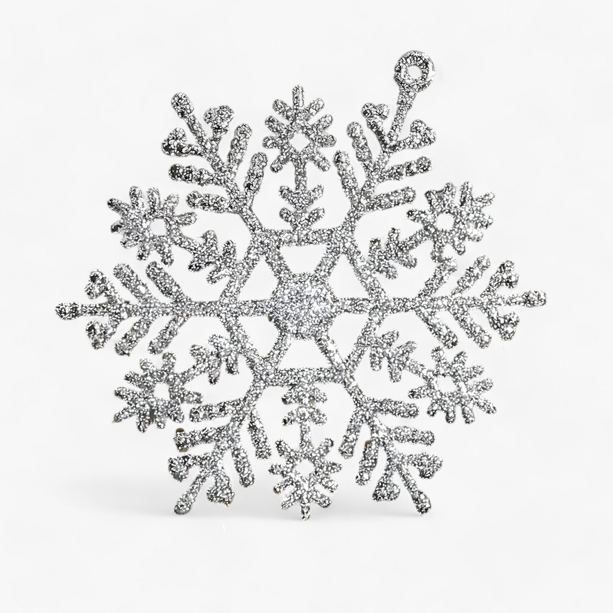 Snøfnug | Elegant Snowflake Pendant - Add a Magical and Glittering Touch to Your Christmas Tree