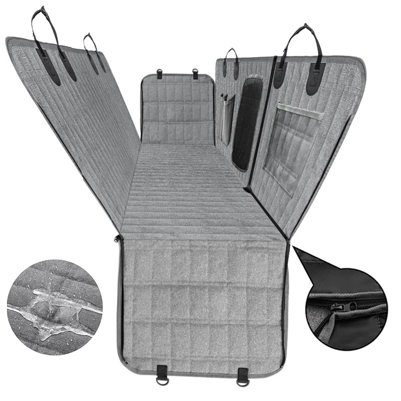 Ultimate Comfort Dog Travel Hammock for Rear Seat