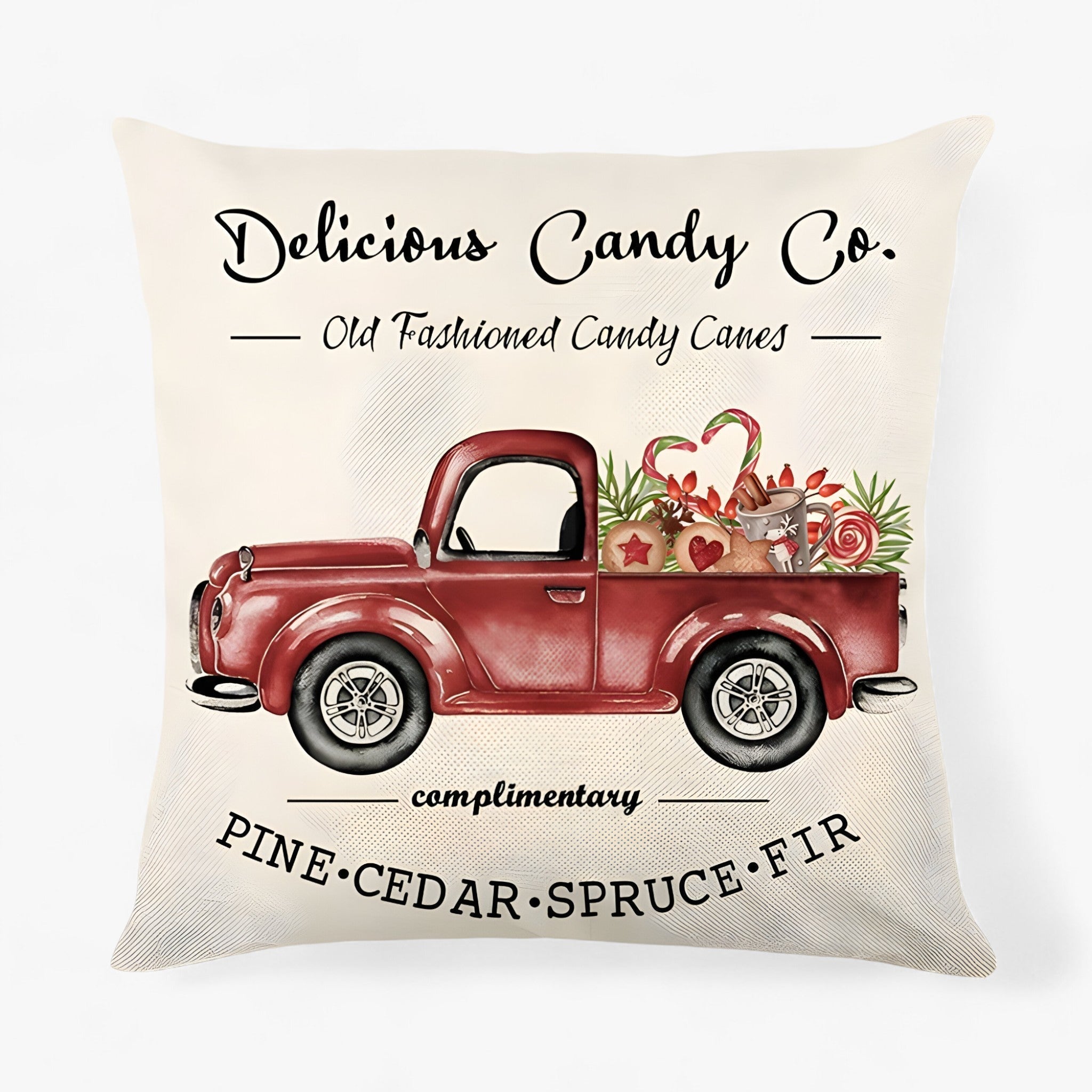 Frostig | Linen cover for Julpude – decorative and cozy Christmas addition to the home