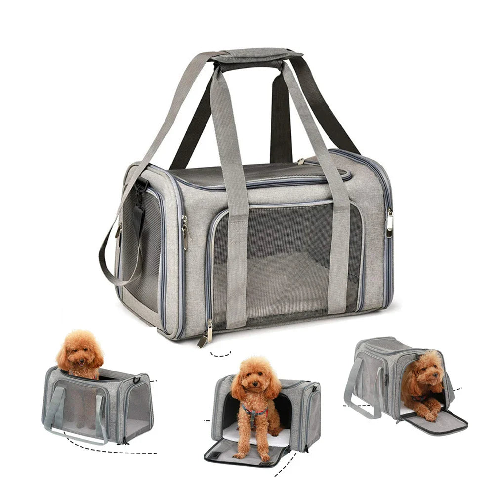 Comfortable and Safe Soft Side Carrier Bag for Dogs