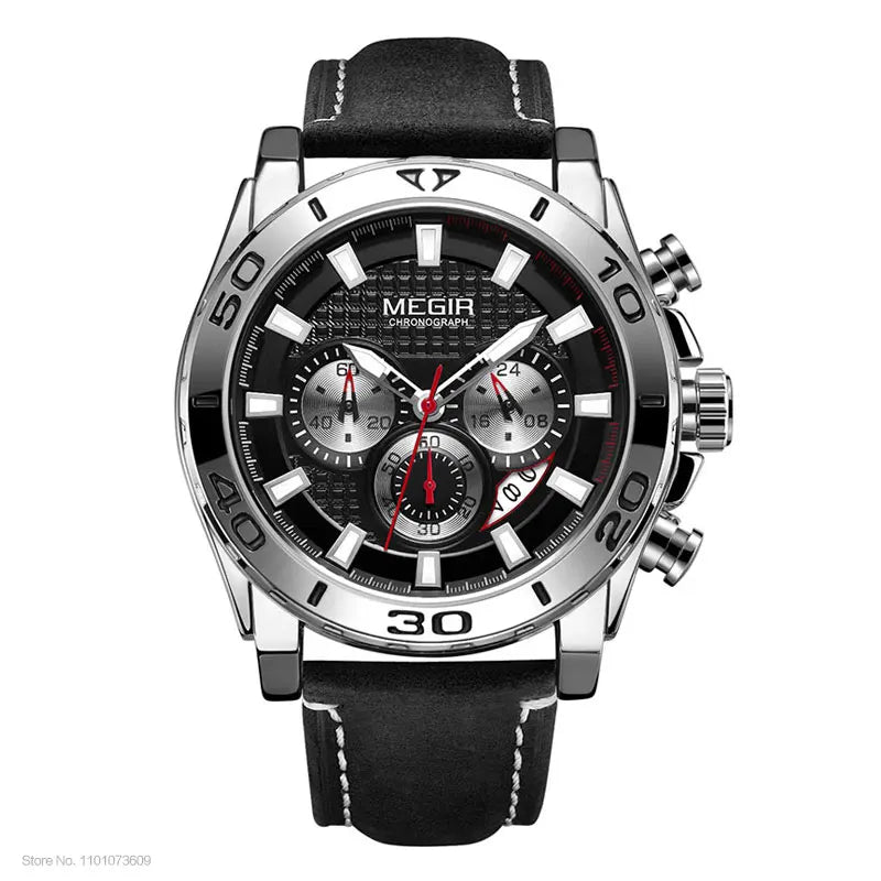 Ultra-Resistant Sports Chronograph Watch for Military