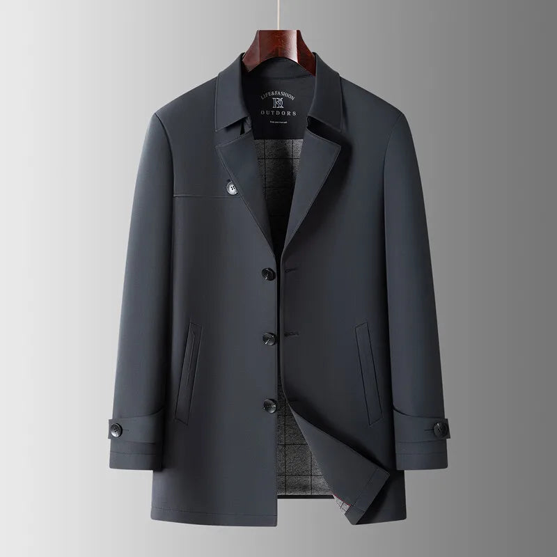 Keep your style with the elegant Lucca Santino car coat