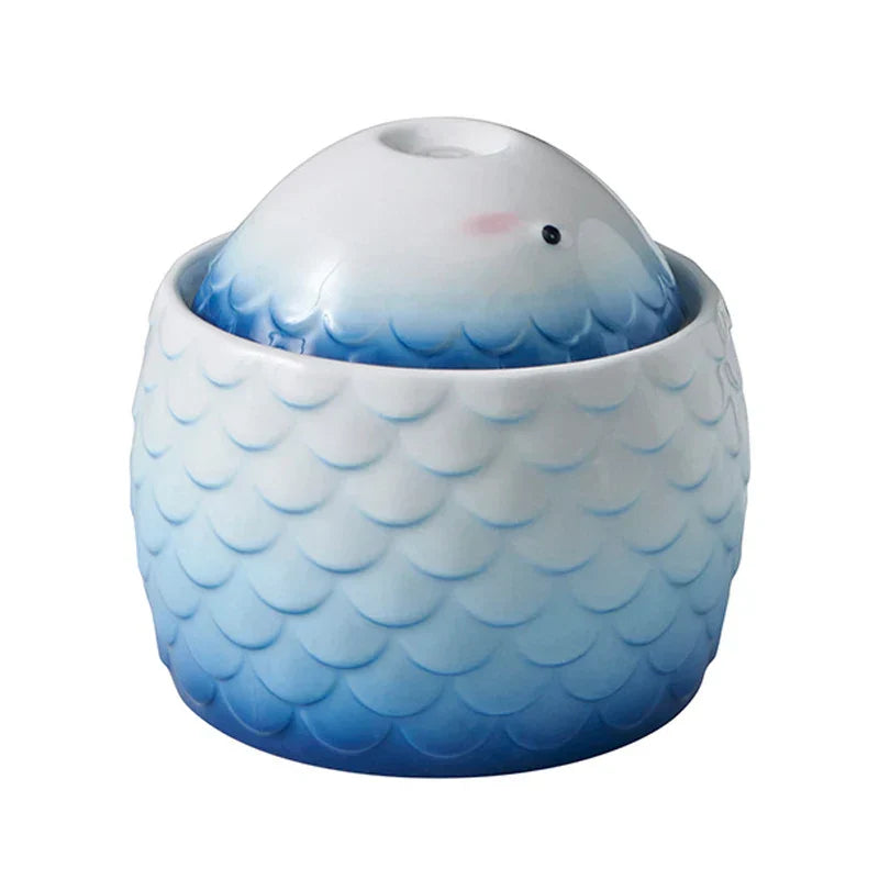 Luxe Ceramic Water Fountain for Pets - Fresh and Healthy Drinking Pleasure