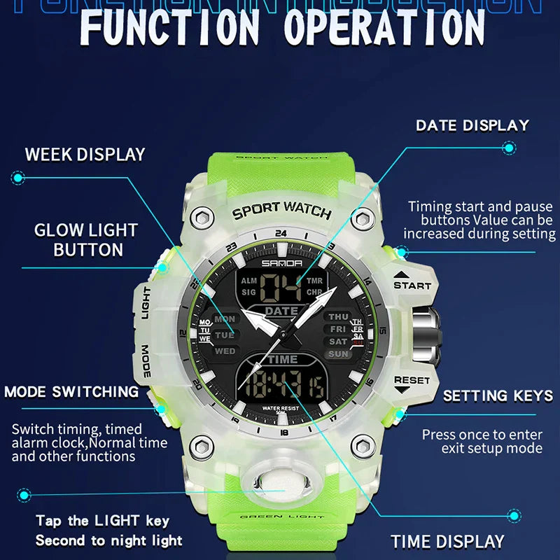 High-End Military Watch for Outdoor Sports