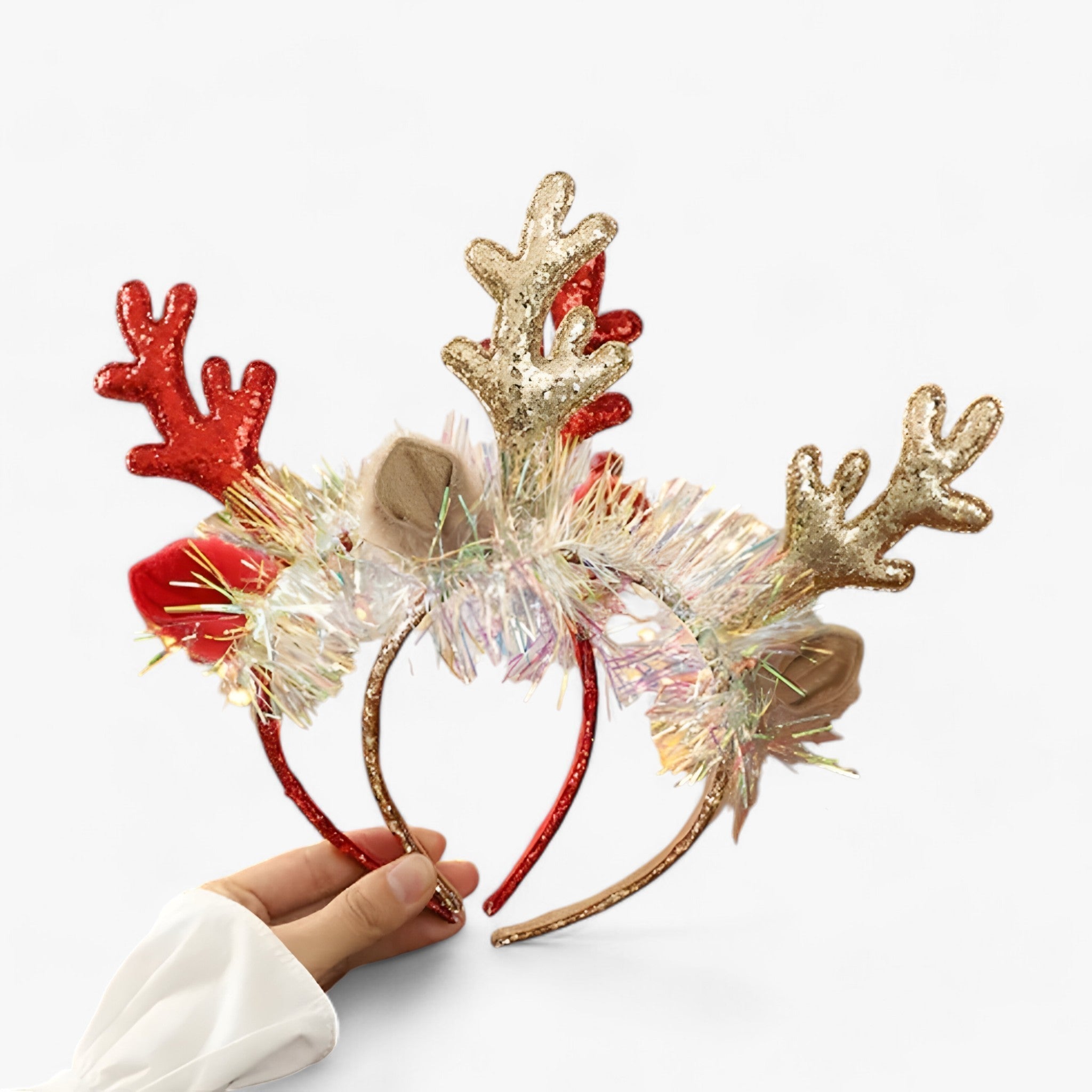 Emma | Christmas Wreath with Horn - Festive and Delicate Accessories for Children for the Perfect Christmas Spirit