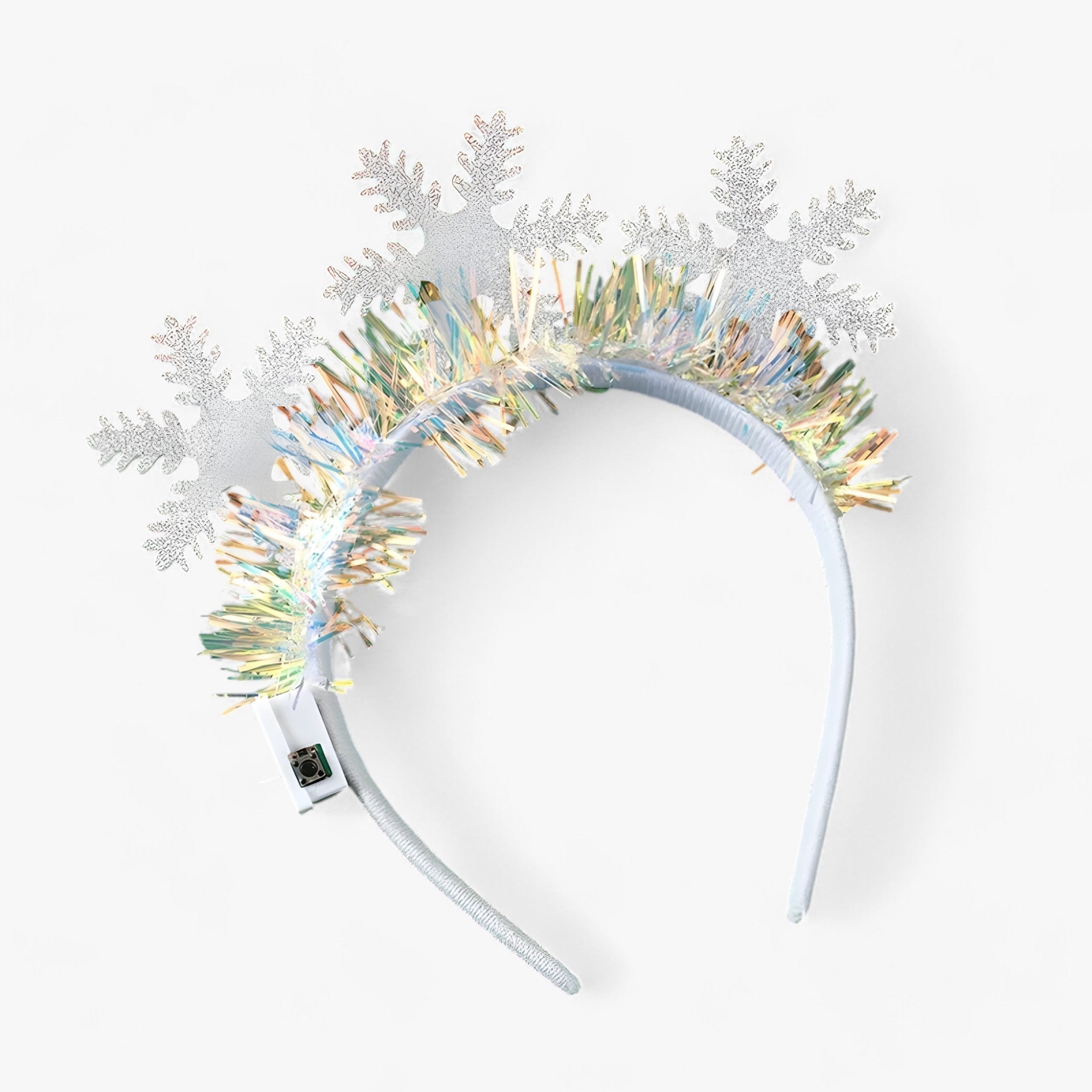 Christmas Shine | LED Snowflake and Christmas Tree Bandeau – Festive and Magical Christmas Atmosphere for Gifts and Decorations