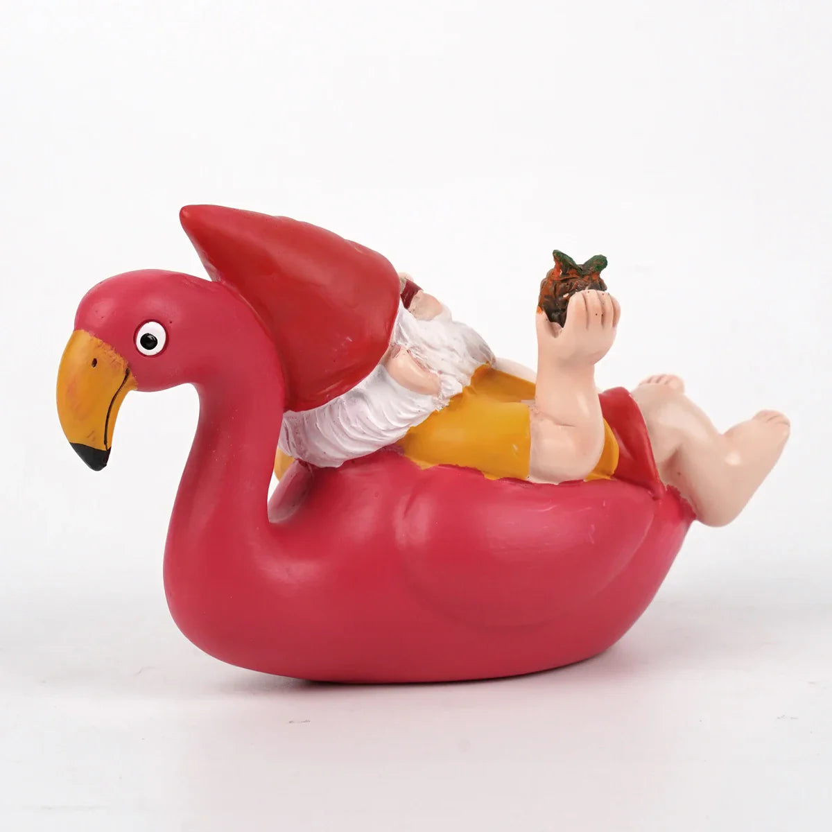 Phaedra - Charming Gnome Figurine with Pineapple for Enchanting Garden Decoration