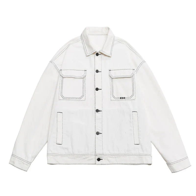 Zane Embroidered Stylish Jacket for a Modern Look
