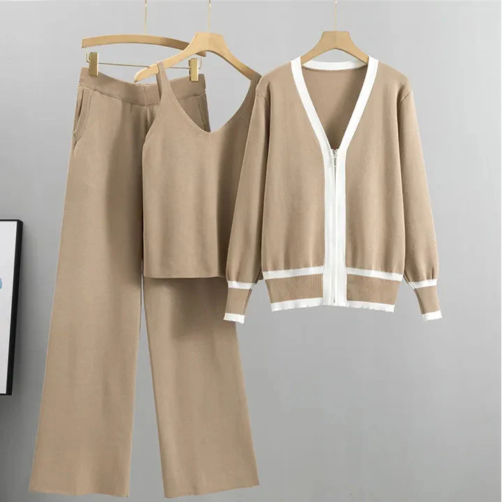 Lauren | Women's Cozy Relaxed Fit Cardigan with Stylish Matching Pants