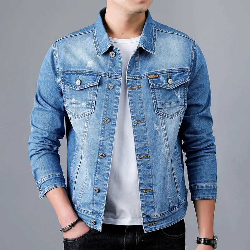 Maverick Denim Trucker Jacket for a Stylish and Comfortable Everyday Look