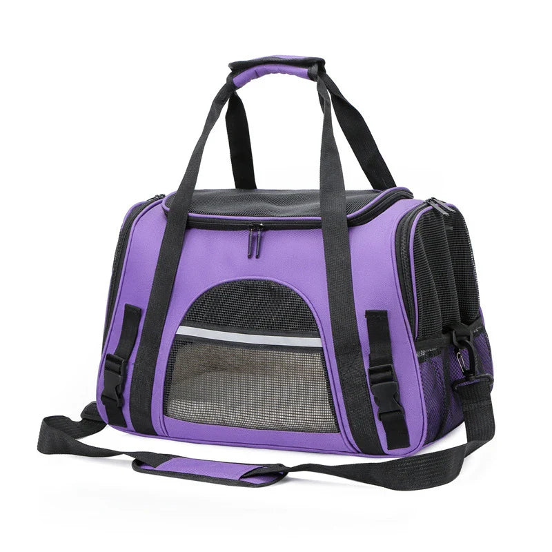Compact and Stylish Portable Pet Carrier Backpack for Easy Transport
