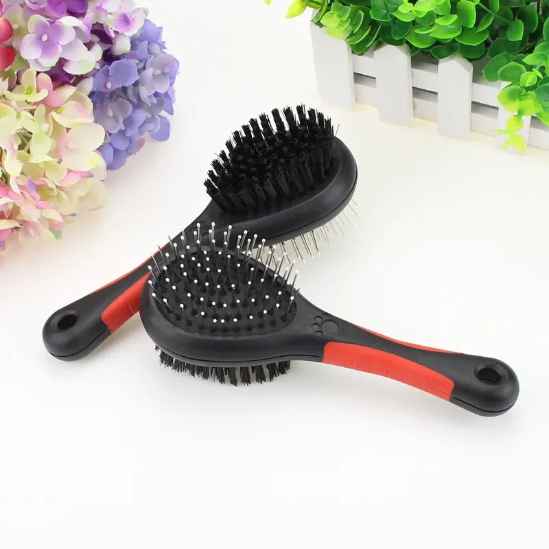 Double-Sided Dog Comb for Perfect Care