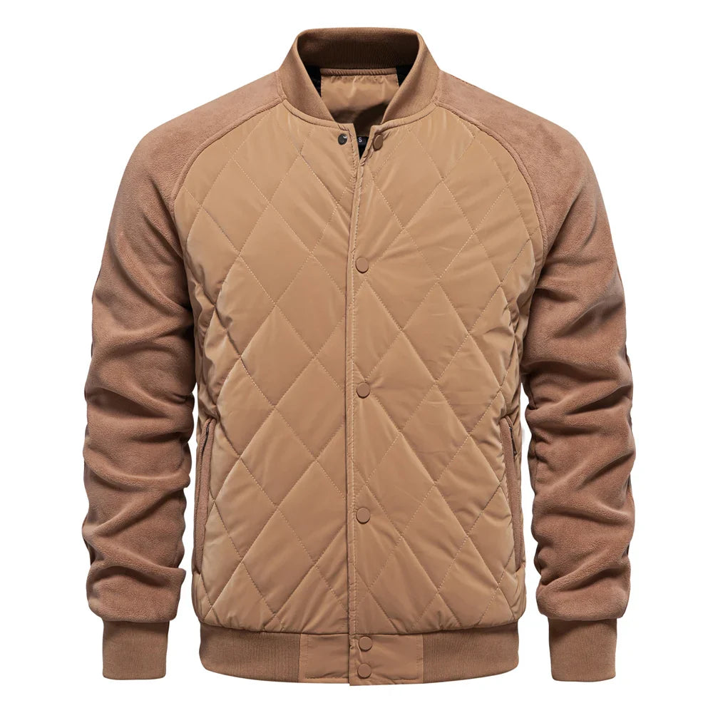 Nolan Quilted Bomber Jacket for Stylish Protection and Comfort
