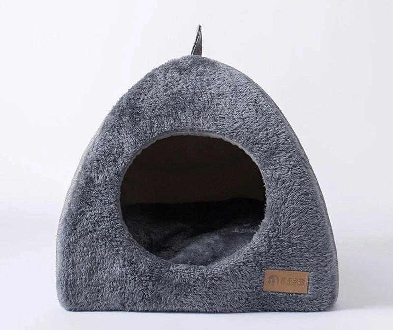 Luxury Closed Cat House for Ultimate Warmth, Comfort, and Safety