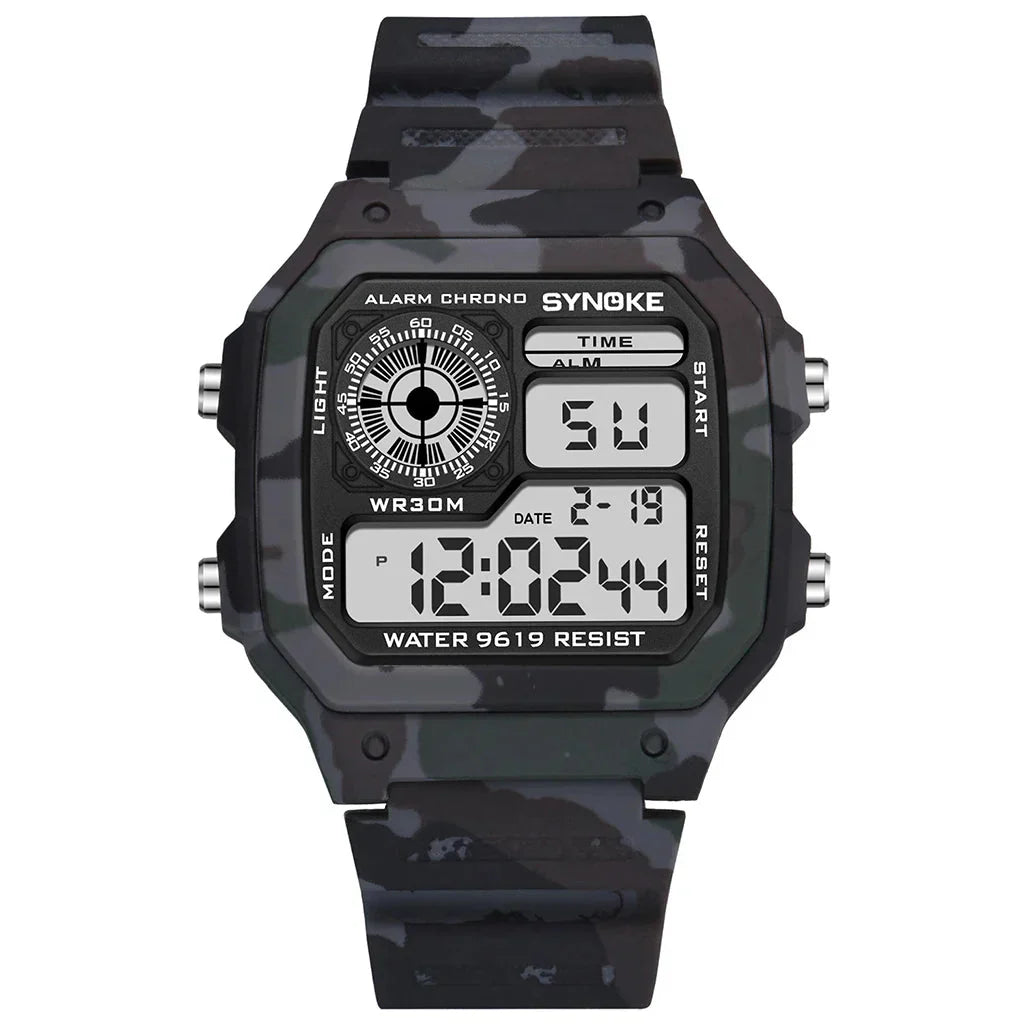 Durable Military Digital Watch – Perfect for Outdoor Adventures