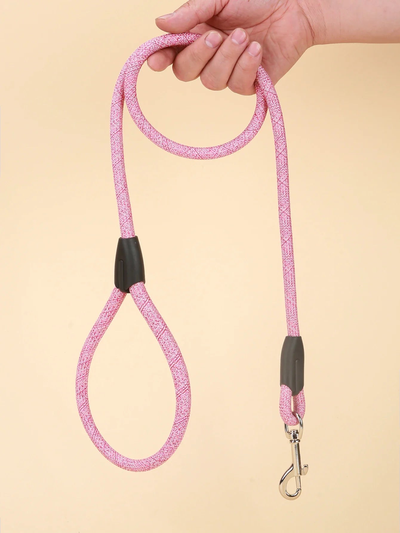 Stylish Medium Dog Leash with Comfortable Round Rope