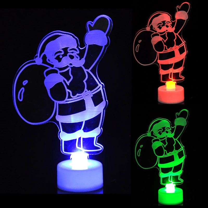 SnowGlow - Colorful LED Snowman Lights for Festive Occasions