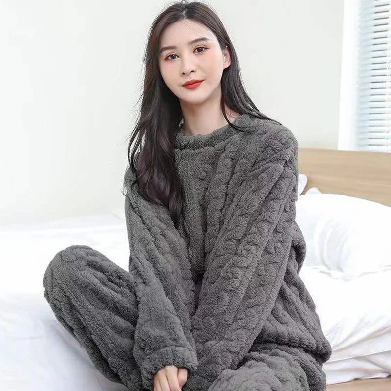 Abigail Gentle Winter Cozy Loungewear Set for Women