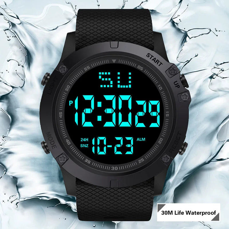Robust Digital LED Military Sports Watch