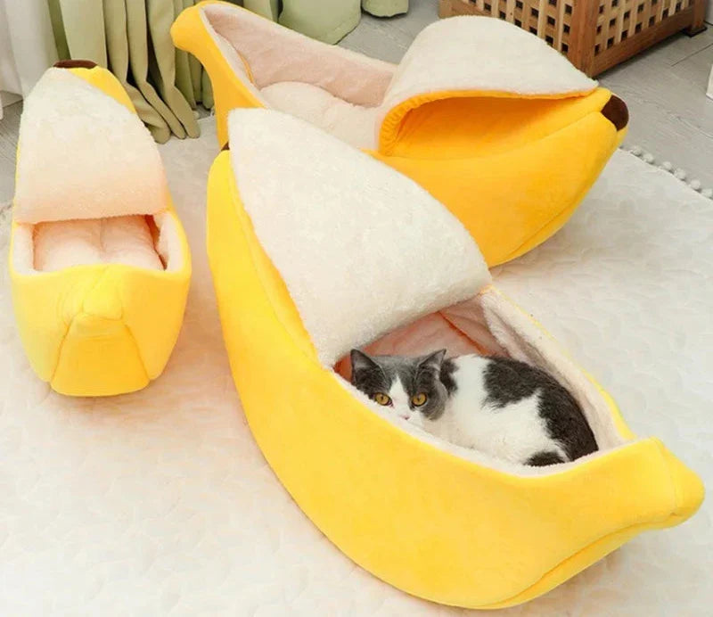 Soft and Cozy Cat Bed with a Playful Touch