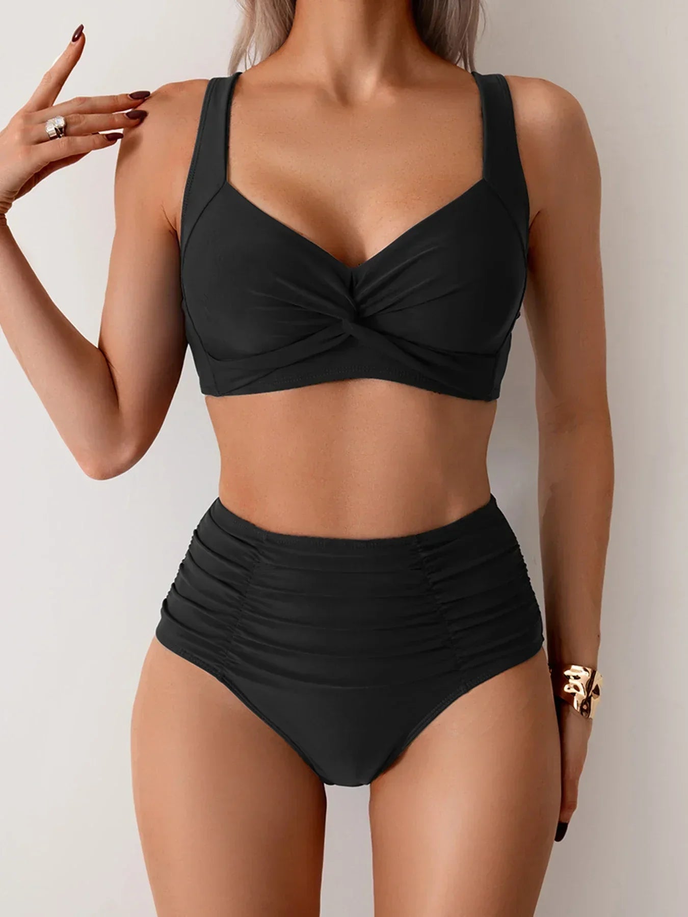 High Waist Bikini Set | Flattering Summer Two Piece