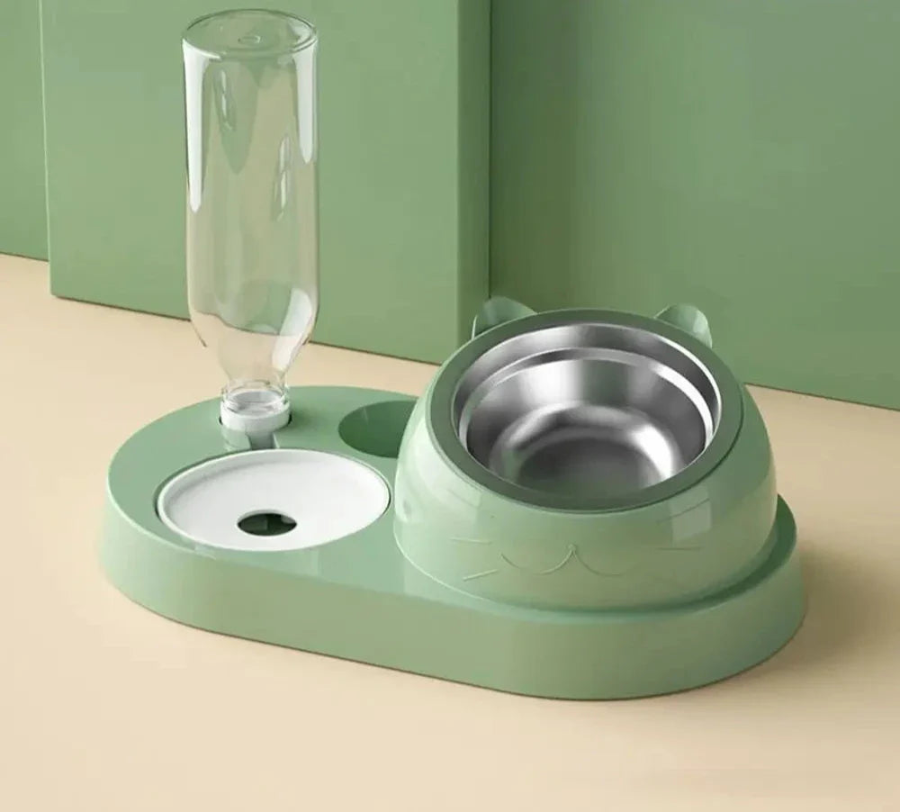 Luxe Bird and Water Bowl for Stylish and Practical Pet Care