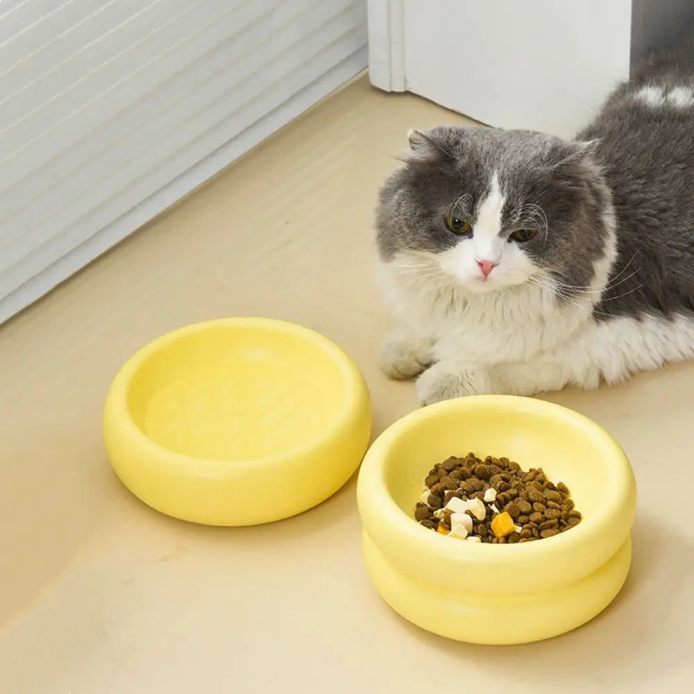 Luxe Ceramic Pet Bowl for a Stylish Feeding Experience
