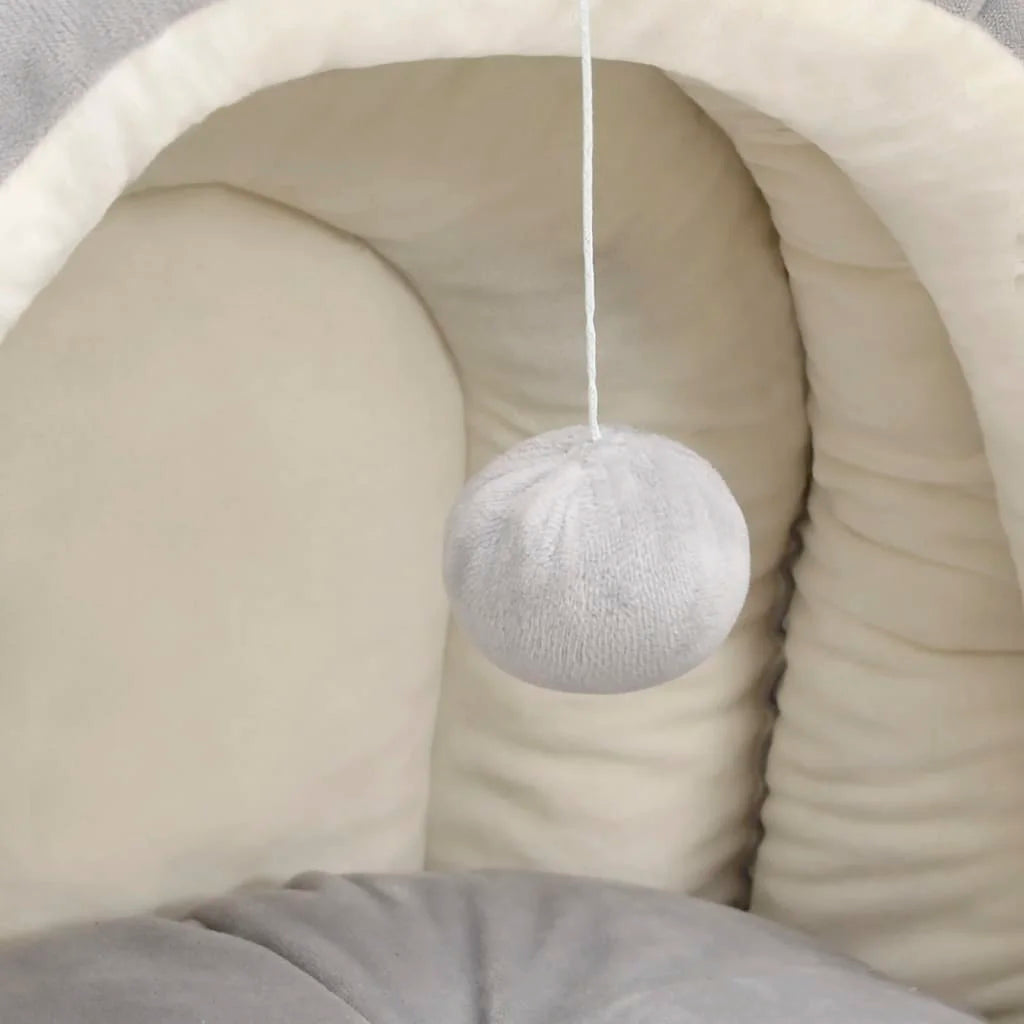 Comfortable Plush Cave for Pets for Cuddle Fun