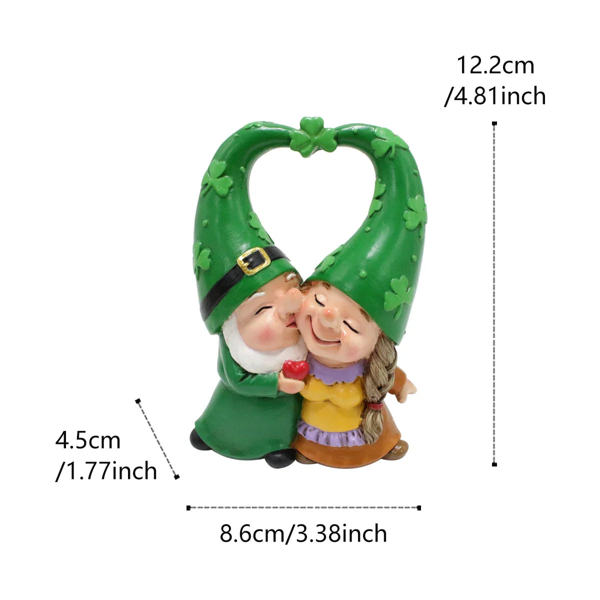 Sabinae - Charming Gnome Figurine for Garden and Party Decor - Handmade Resin for an Enchanting Atmosphere