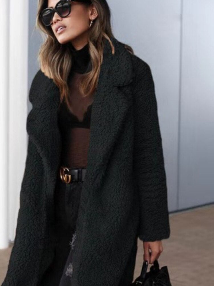 Augusta | Chic and Cozy Teddy Coat for Women