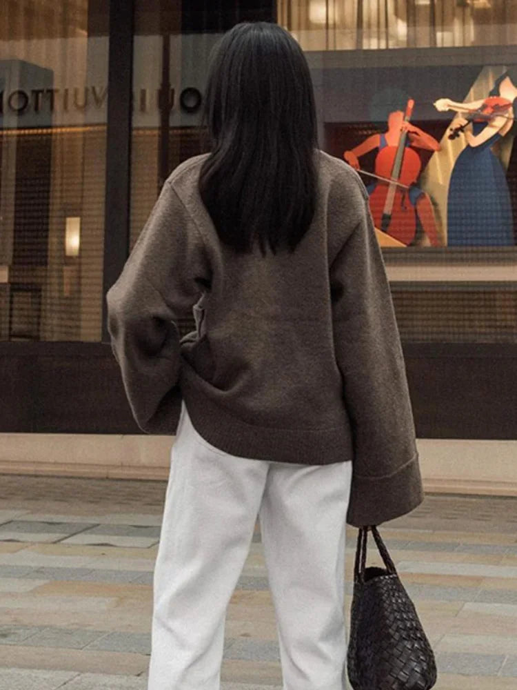 V-Neck Knit Cardigan - Soft, Cozy Layer for Everyday Style