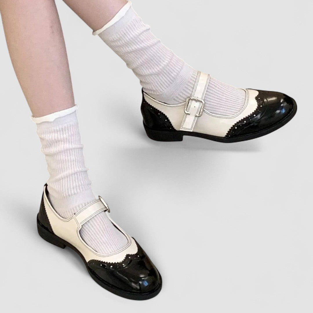 Auryzhel | Orthopedic Mary Jane Shoes – Comfort and Support for Your Feet