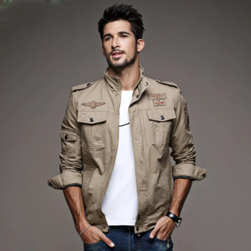 Sleek Modern Utility Jacket