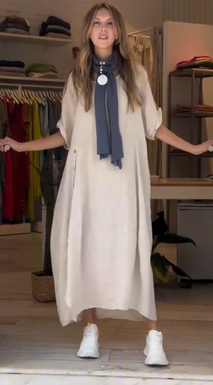 Chiara | Midi Dress - Effortless Elegance for Any Occasion