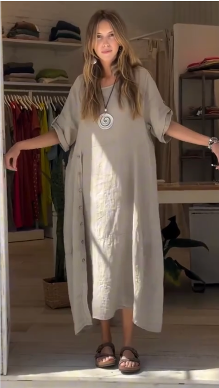 Chiara | Midi Dress - Effortless Elegance for Any Occasion