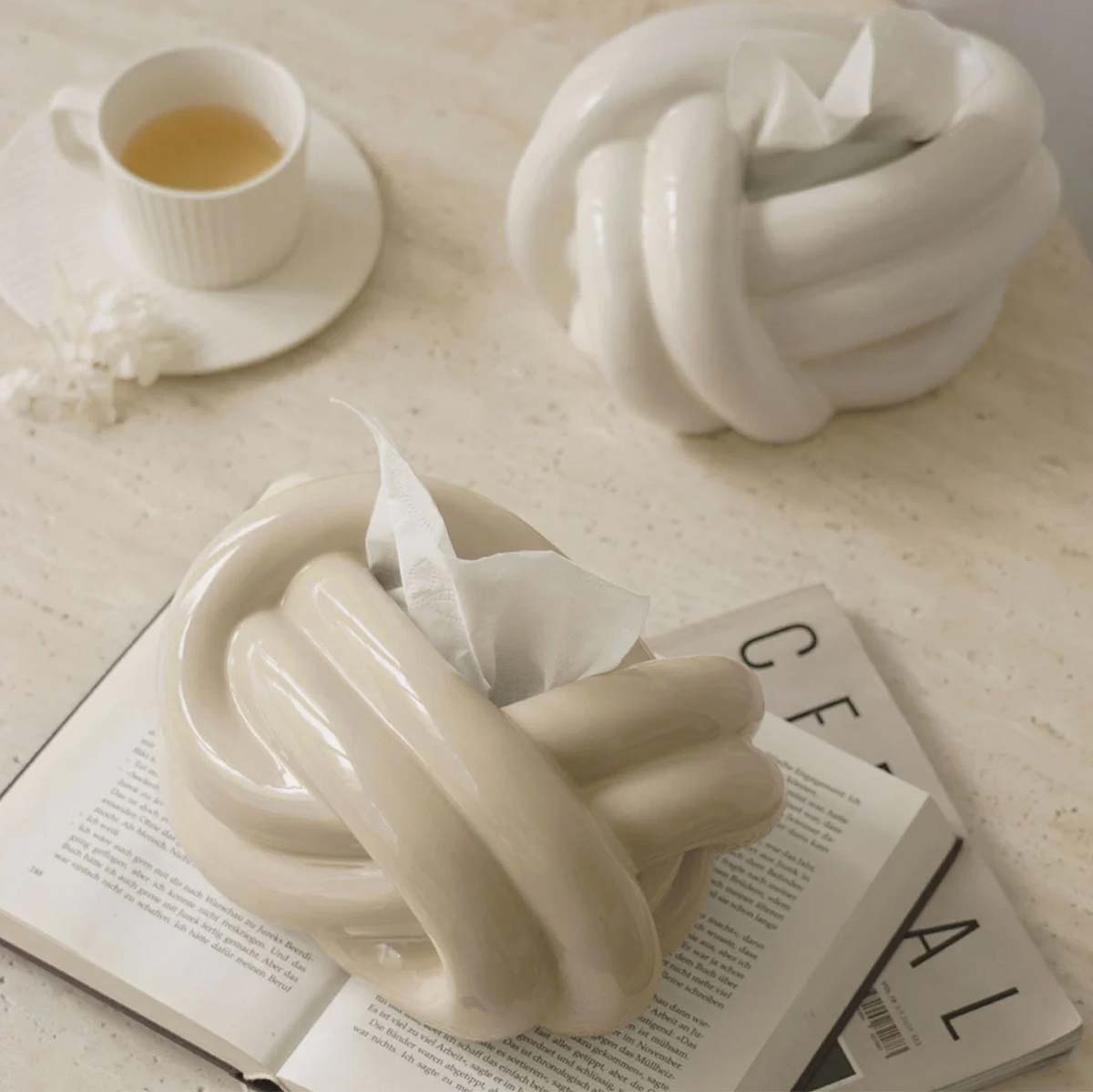 Knot Tissue Box | Add a Touch of Elegance and Functionality to Your Interior Decor