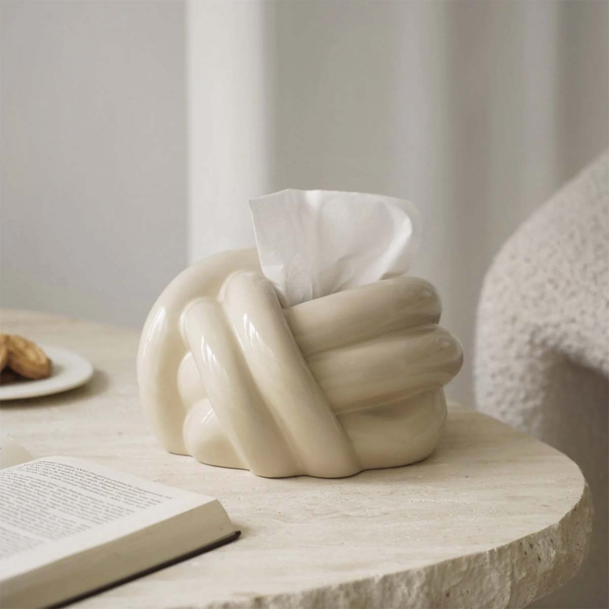 Knot Tissue Box | Add a Touch of Elegance and Functionality to Your Interior Decor