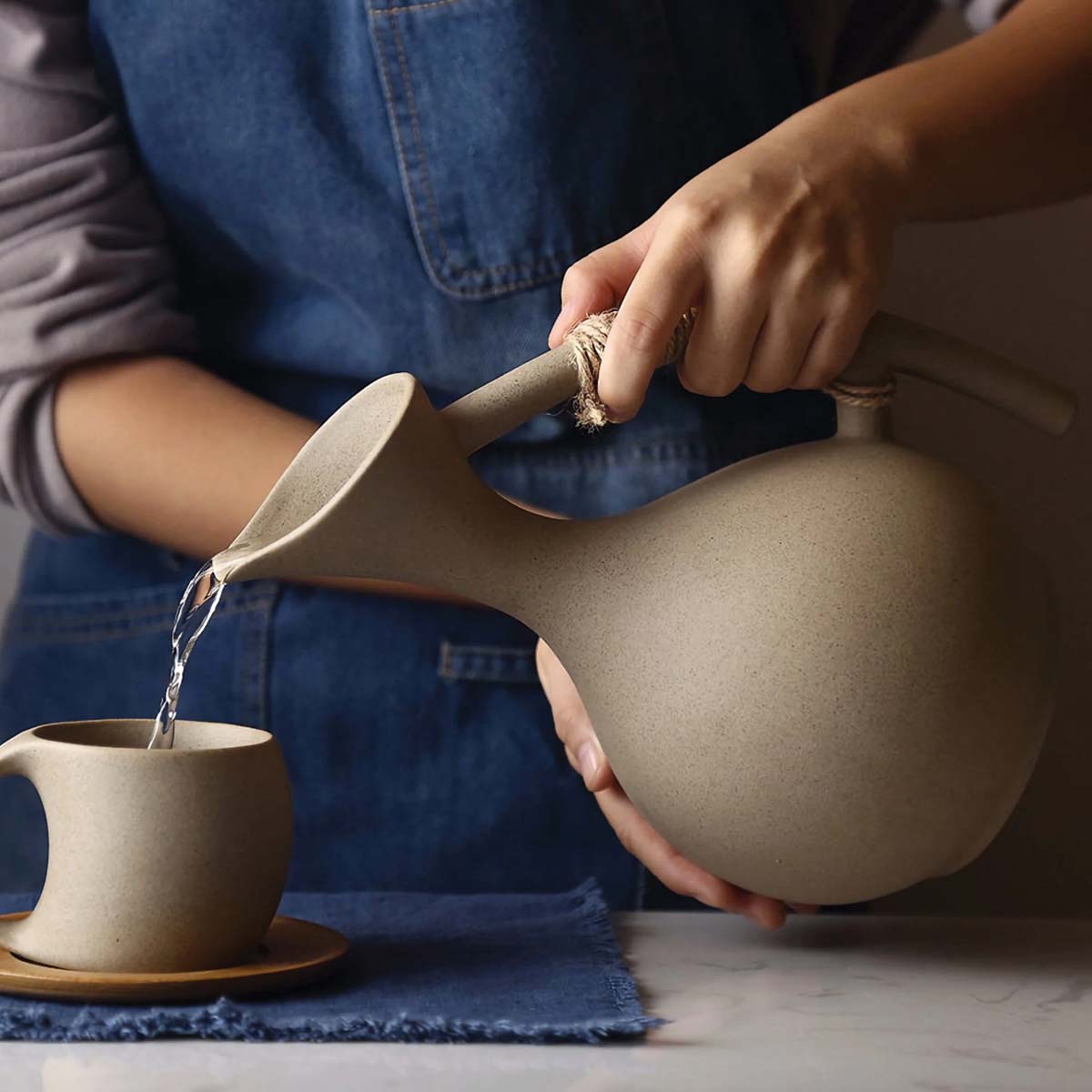 Handmade Ceramic Pitcher